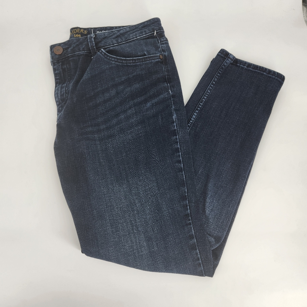 Riders by Lee Modern Midrise Skinny Blue Jeans Women's Size 16